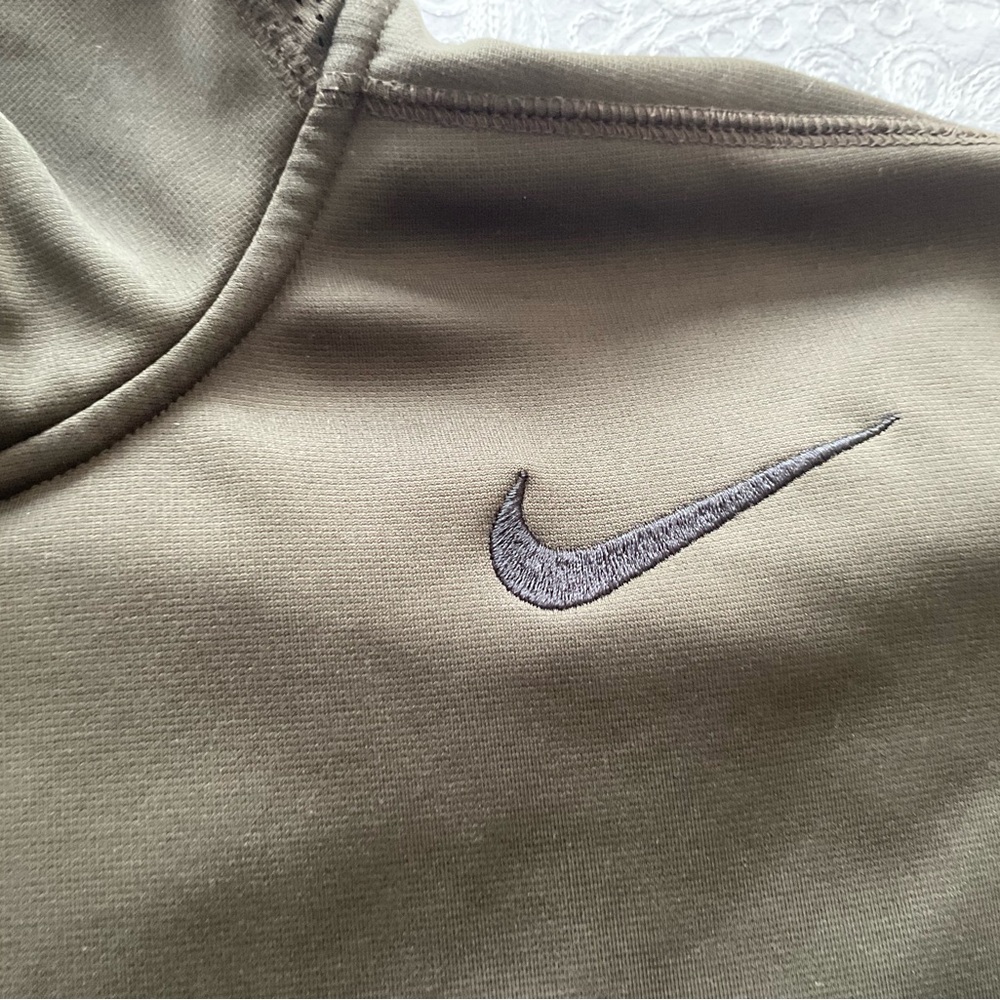 VGUC Army Green Nike Hoodie - Men’s Size Large - Picture 2 of 4